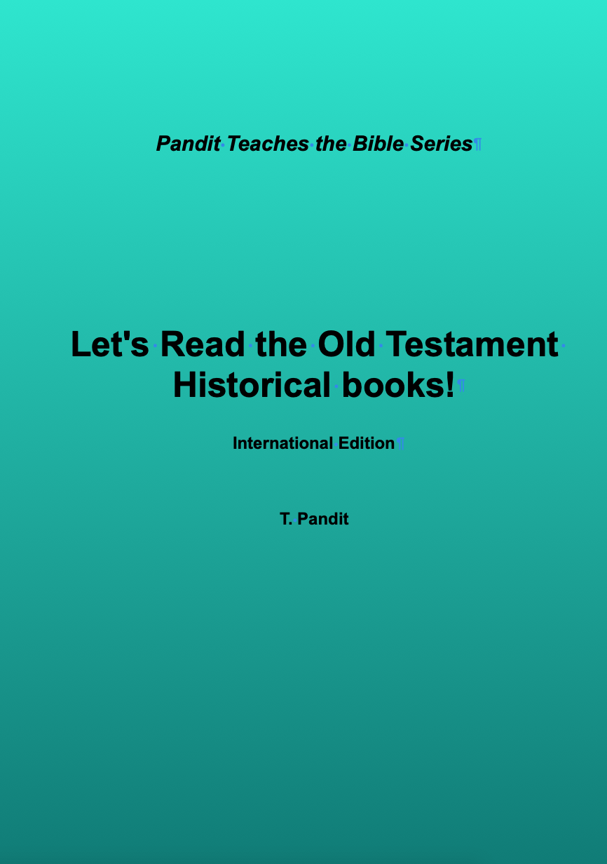 The Old Testament Historical Books